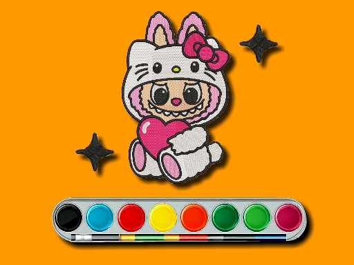 Labubu's Rainbow Art Adventure